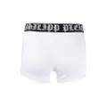 Philipp Plein TM logo waistband boxers - White