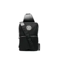 Philipp Plein Hexagon logo plaque shoulder bag - Black