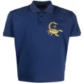 Philipp Plein short sleeve polo shirt - Blue