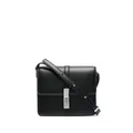 Calvin Klein contrast-stitch shoulder bag - Black
