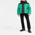 Dsquared2 zip-pockets hooded padded jacket - Green