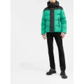 Dsquared2 zip-pockets hooded padded jacket - Green