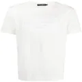 Dolce & Gabbana logo-embossed cotton T-shirt - White