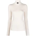 ETRO long-sleeve knitted top - Neutrals