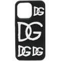 Dolce & Gabbana logo-print iPhone 13 Pro case - Black