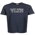 Valentino Garavani VLTN logo-embroidered T-shirt - Blue