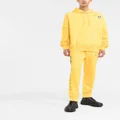 Helmut Lang New York Postcard track trousers - Yellow
