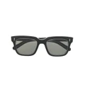 Garrett Leight square-frame sunglasses - Black
