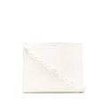 Jil Sander logo-print shoulder bag - Neutrals