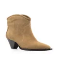 ISABEL MARANT Darizo suede ankle boots - Neutrals