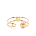Versace Safety-Pin cuff bracelet - Gold