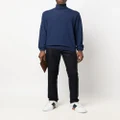 Canali roll-neck knitted jumper - Blue