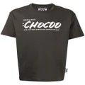 CHOCOOLATE logo-print short-sleeved T-shirt - Grey