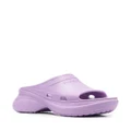 Balenciaga x Crocs Pool Crocs platform sandals - Purple