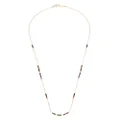 ISABEL MARANT bead-charm long necklace - Gold