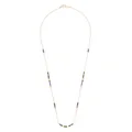 ISABEL MARANT bead-charm long necklace - Gold