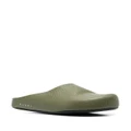 Marni pebbled-textured clog slippers - Green
