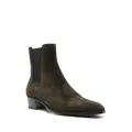 Saint Laurent Wyatt ankle boots - Brown