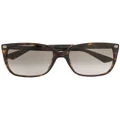 Gucci Eyewear tortoiseshell square-frame sunglasses - Brown