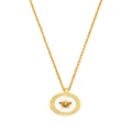 Versace Medusa enamel necklace - Gold
