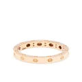 Roberto Coin 18kt rose gold Pois Moi thin band ring - Pink