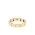 Roberto Coin 18kt yellow gold Pois Moi thin band ring