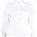 Alexander McQueen cocoon-sleeve cotton shirt - White