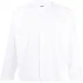 Balmain long-sleeved cotton shirt - White