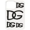 Dolce & Gabbana iPhone 13 Pro Max protective case - White