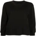 Alexander Wang logo-patch sweatshirt - Black