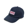 Kenzo logo patch cap - Blue