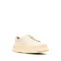 Jil Sander panelled low-top leather sneakers - Neutrals