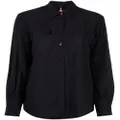 Tommy Hilfiger long-sleeved buttoned-up shirt - Blue