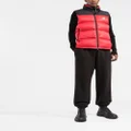 Moncler Ophrys two-tone padded gilet - Red