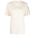 Moncler logo-patch cotton T-shirt - Neutrals