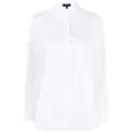 Theory long-sleeve button-up shirt - White