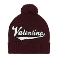 Valentino Garavani embroidered logo beanie hat