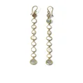 IPPOLITA 18kt yellow gold Rock Candy linear mother of pearl earrings