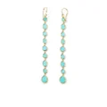 IPPOLITA 18kt yellow gold Rock Candy turquoise linear earrings