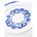Dolce & Gabbana set of two patterned 17cm bread plates - Blue