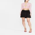 Versace ruched-waist mini skirt - Black