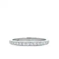 Fred pre-owned platinum wedding diamond ring - Silver