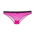 Versace all-over monogram-pattern briefs - Pink