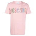 Moschino logo-print T-shirt - Pink