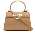 Ferragamo small Iconic top handle bag - Brown