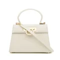 Ferragamo small Iconic top handle bag - White