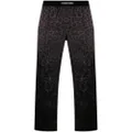 TOM FORD leopard print pajama pants - Black