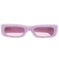 Linda Farrow x The Attico Mini Marfa sunglasses - Purple