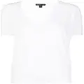 James Perse short-sleeve sweater T-shirt - White