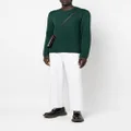 ETRO crew-neck pullover jumper - Green